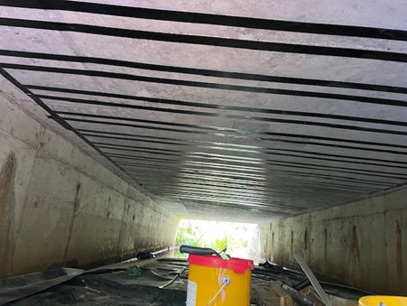 Gibraltar Crescent North structural reinforcement